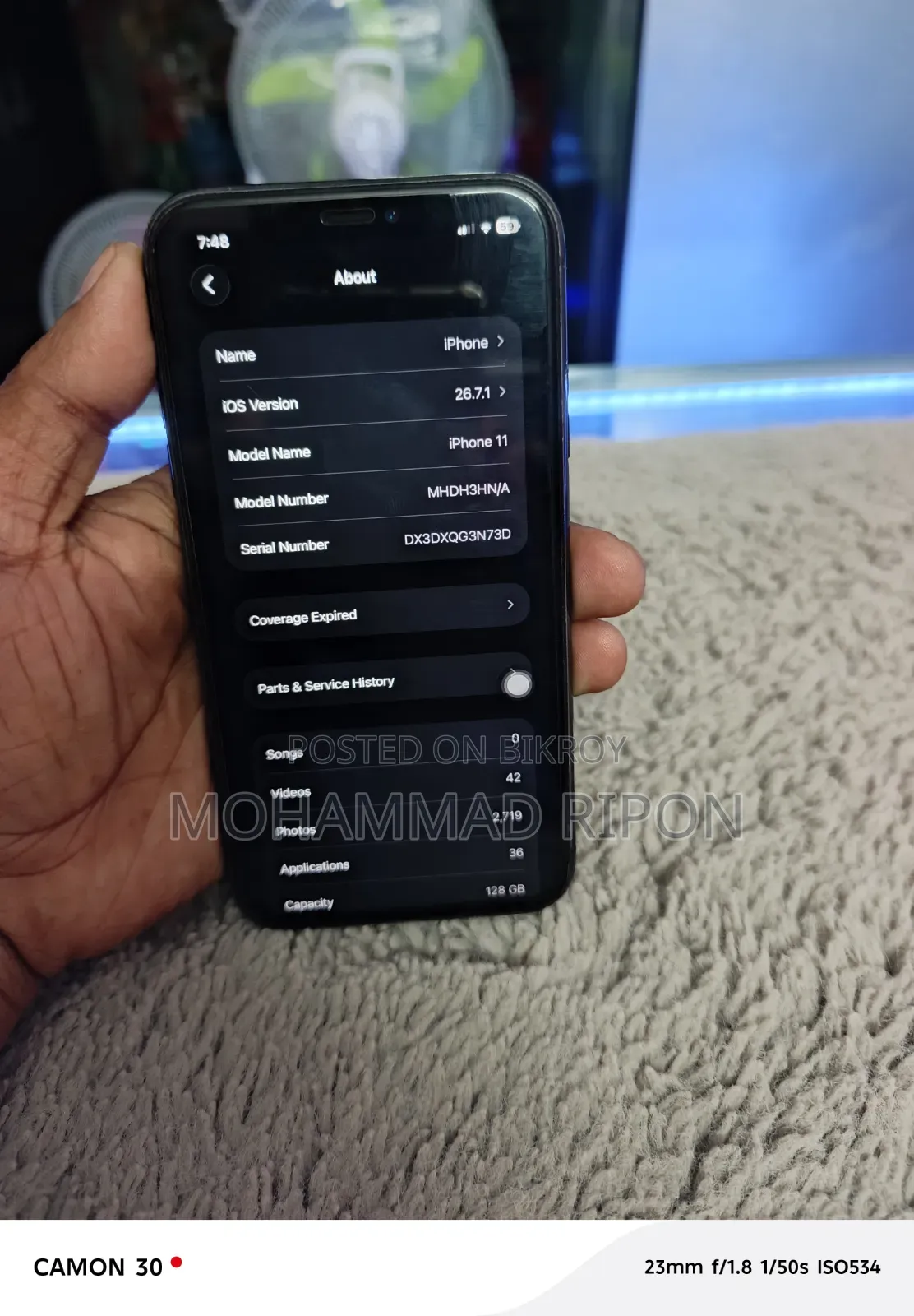 Apple iPhone 11 128 GB Black