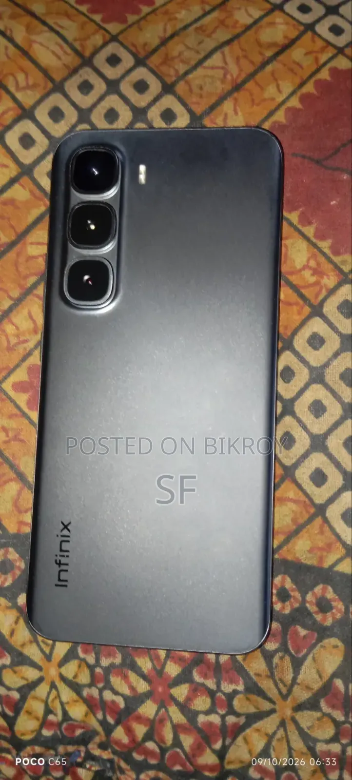 ইনফিনিক্স হট ৬০ প্রো+ ২৫৬ জিবি কালো