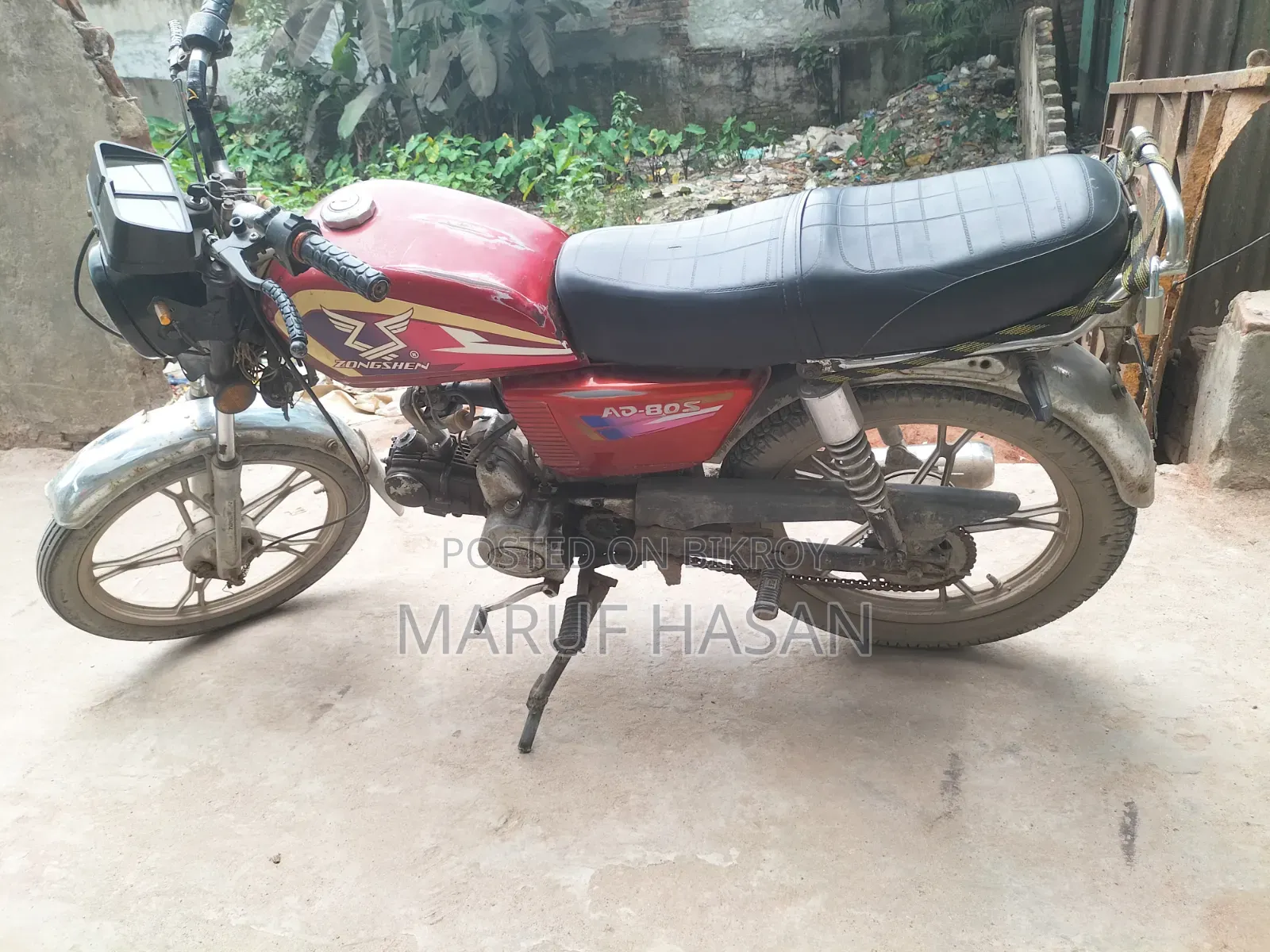 Zongshen ED 80 2011 Red
