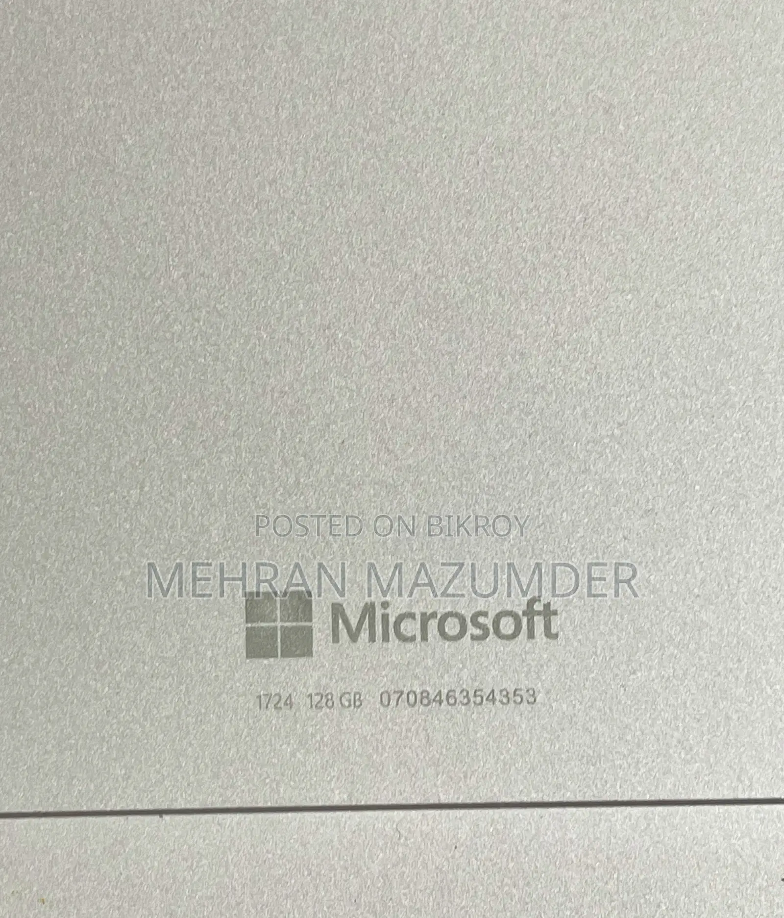 Microsoft Surface Pro 4 Laptop 4GB Intel Core M3 128GB SSD