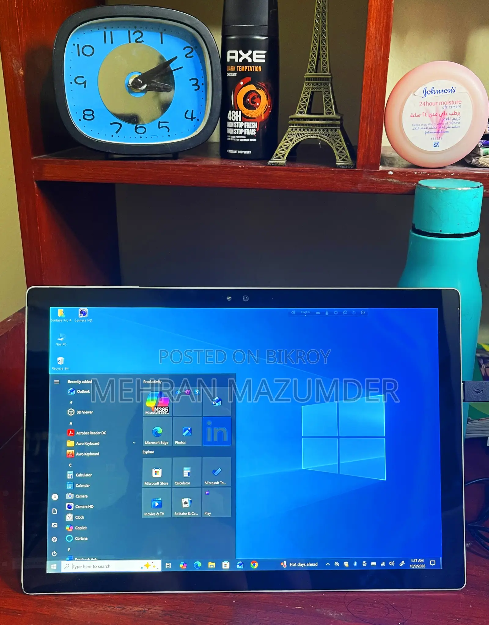 Microsoft Surface Pro 4 Laptop 4GB Intel Core M3 128GB SSD