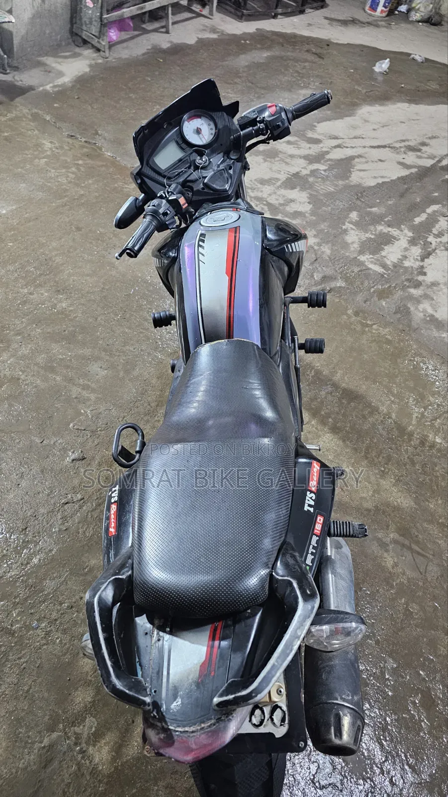 TVS Apache RTR 160 2V 2019 Black