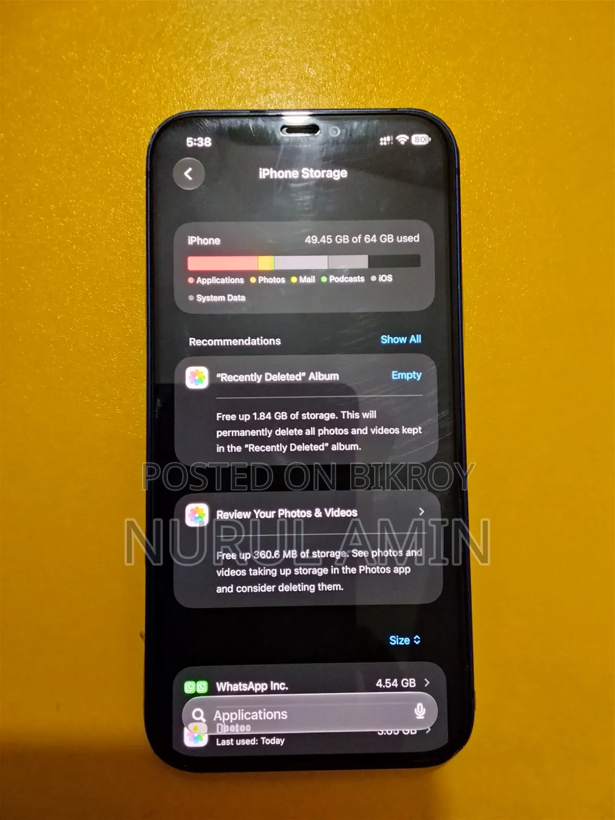 অ্যাপল আইফোন ১২ ৬৪ জিবি ব্লু