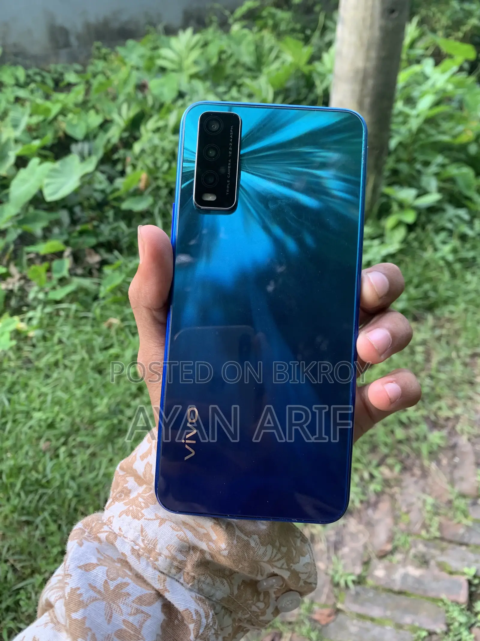 Vivo Y20 64 GB Blue