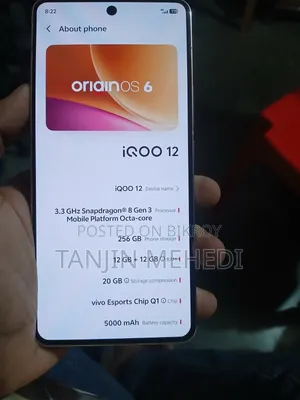 New iQOO 12 512 GB White