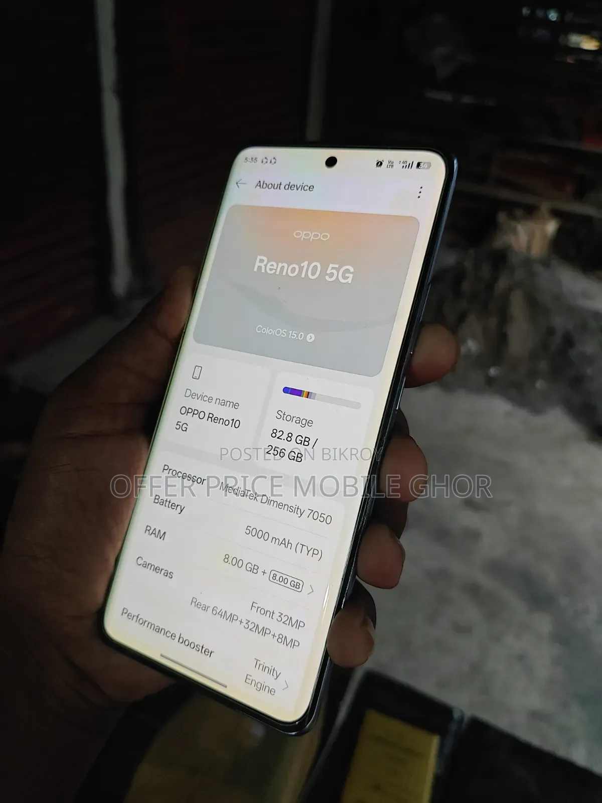 Oppo Reno 10 5G 256 GB White
