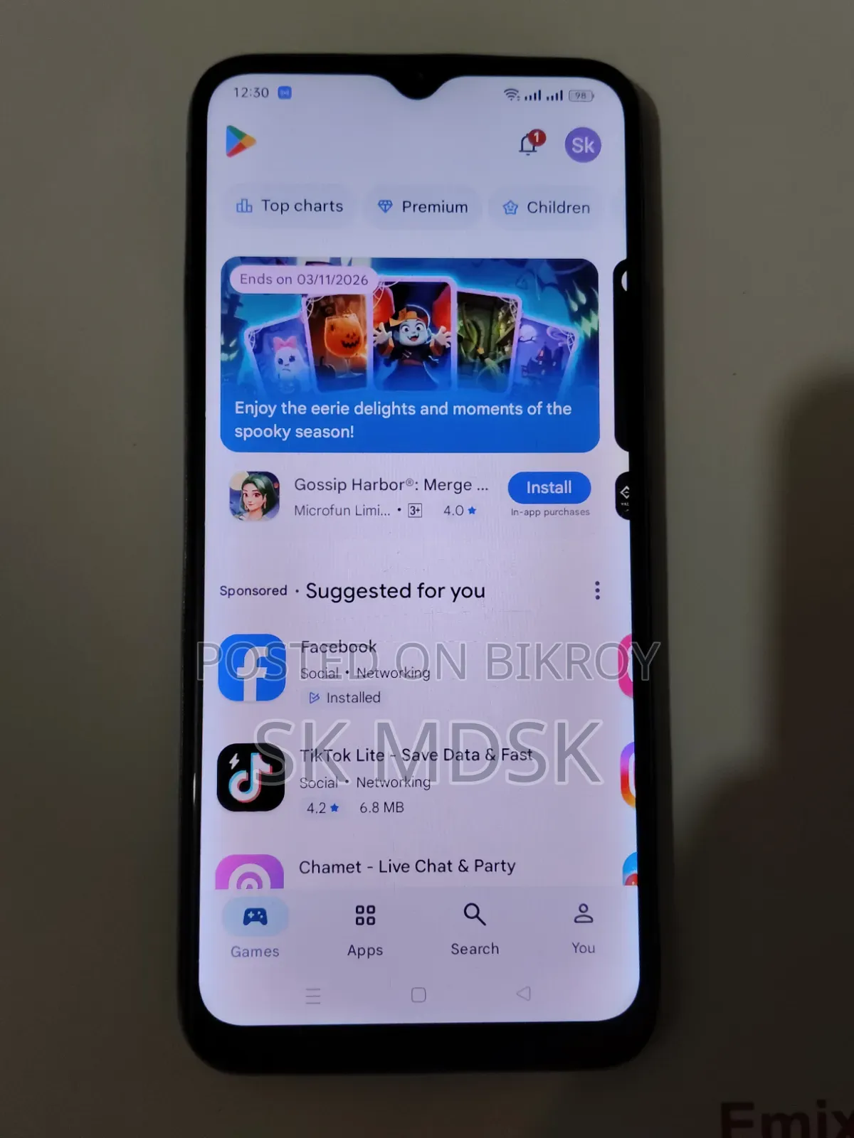 Realme 128 GB Blue