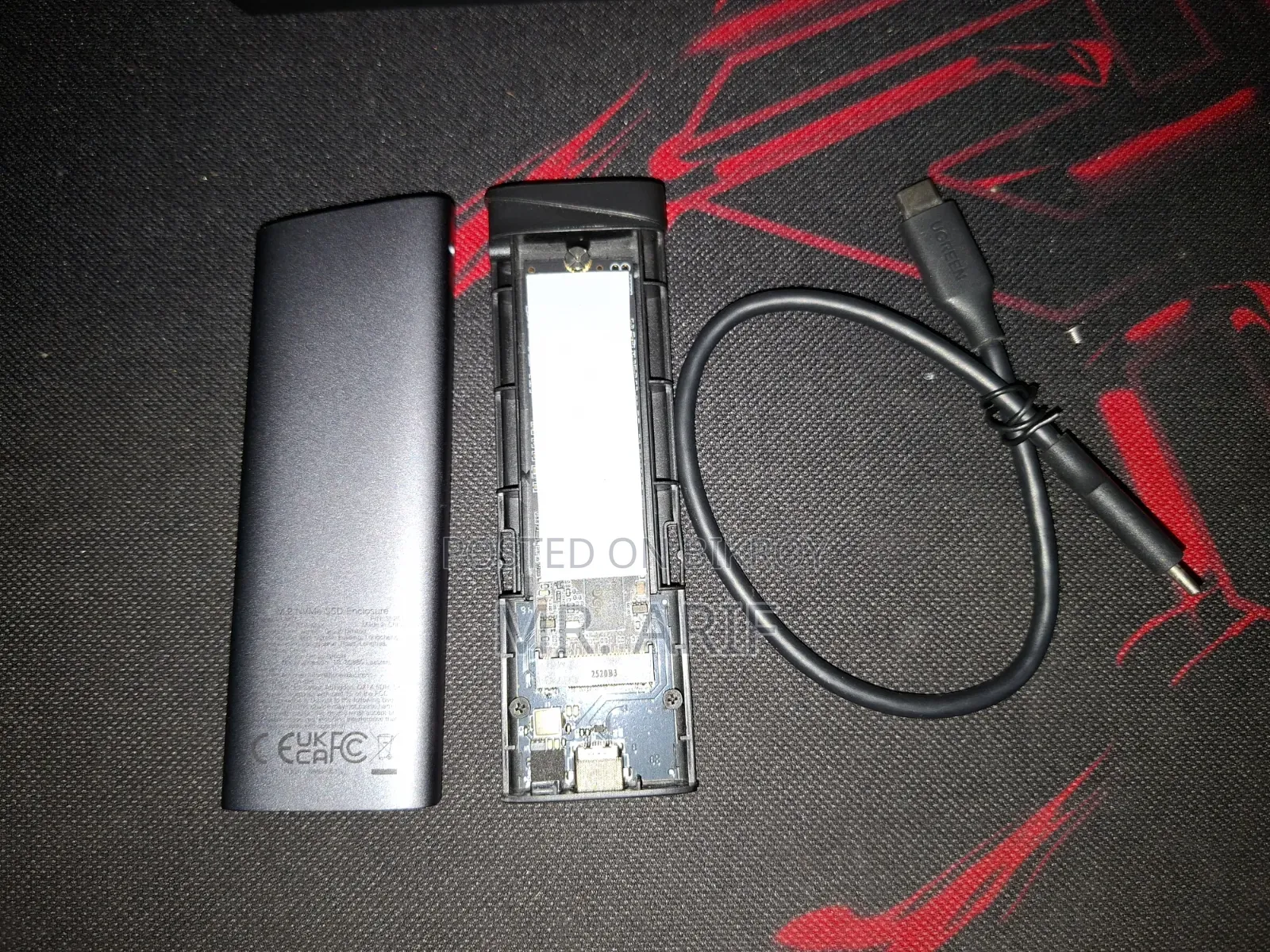 TwinMOS AlphaPro 256GB M.2 NVME With Ugreen CM767 Enclosure