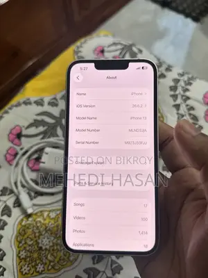 New Apple iPhone 13 128 GB White
