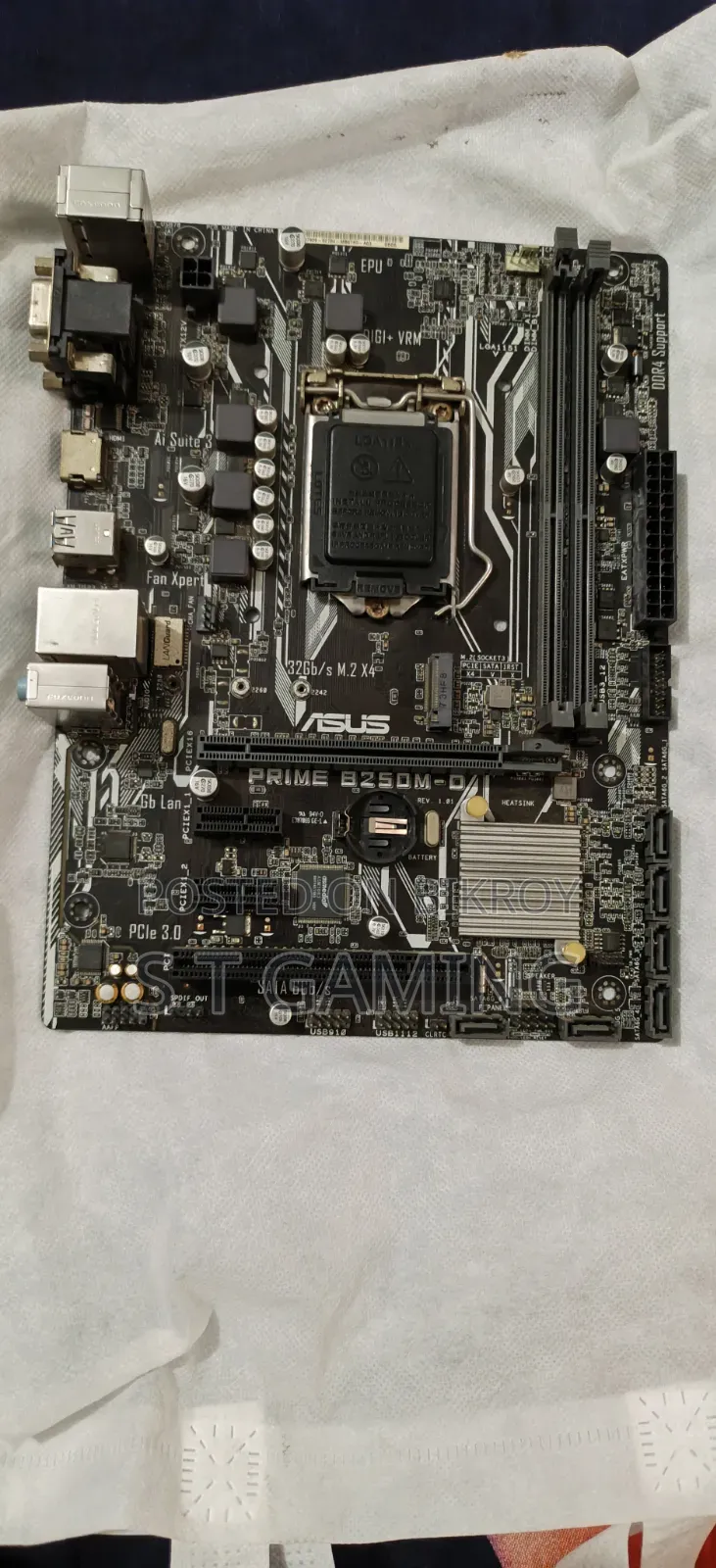 ASUS PRIME B250m-D Motherboard (Repair Needed)