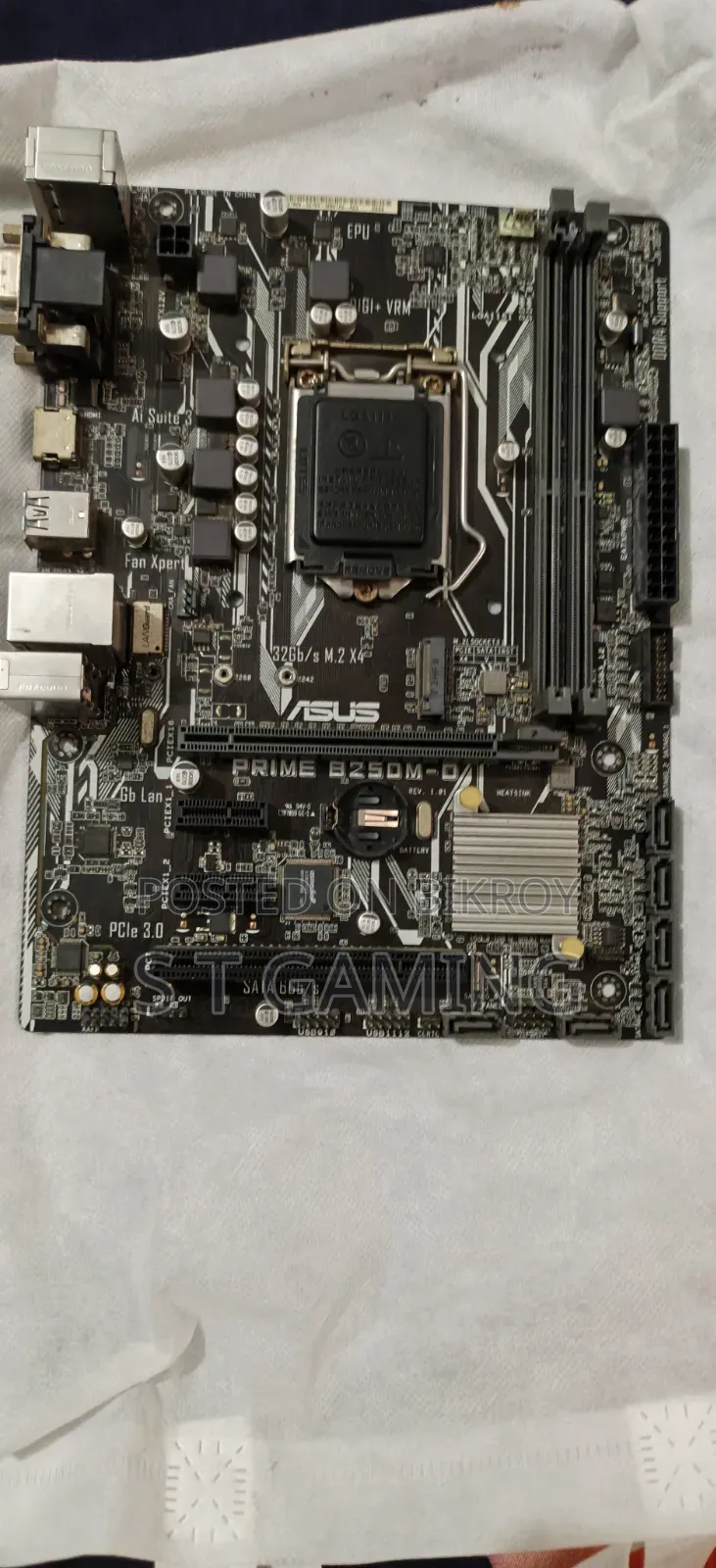 ASUS PRIME B250m-D Motherboard (Repair Needed)