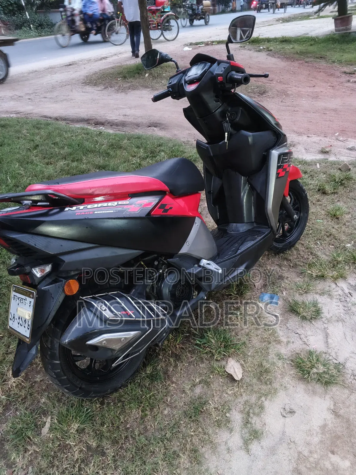 TVS Ntorq 125 2023 Black
