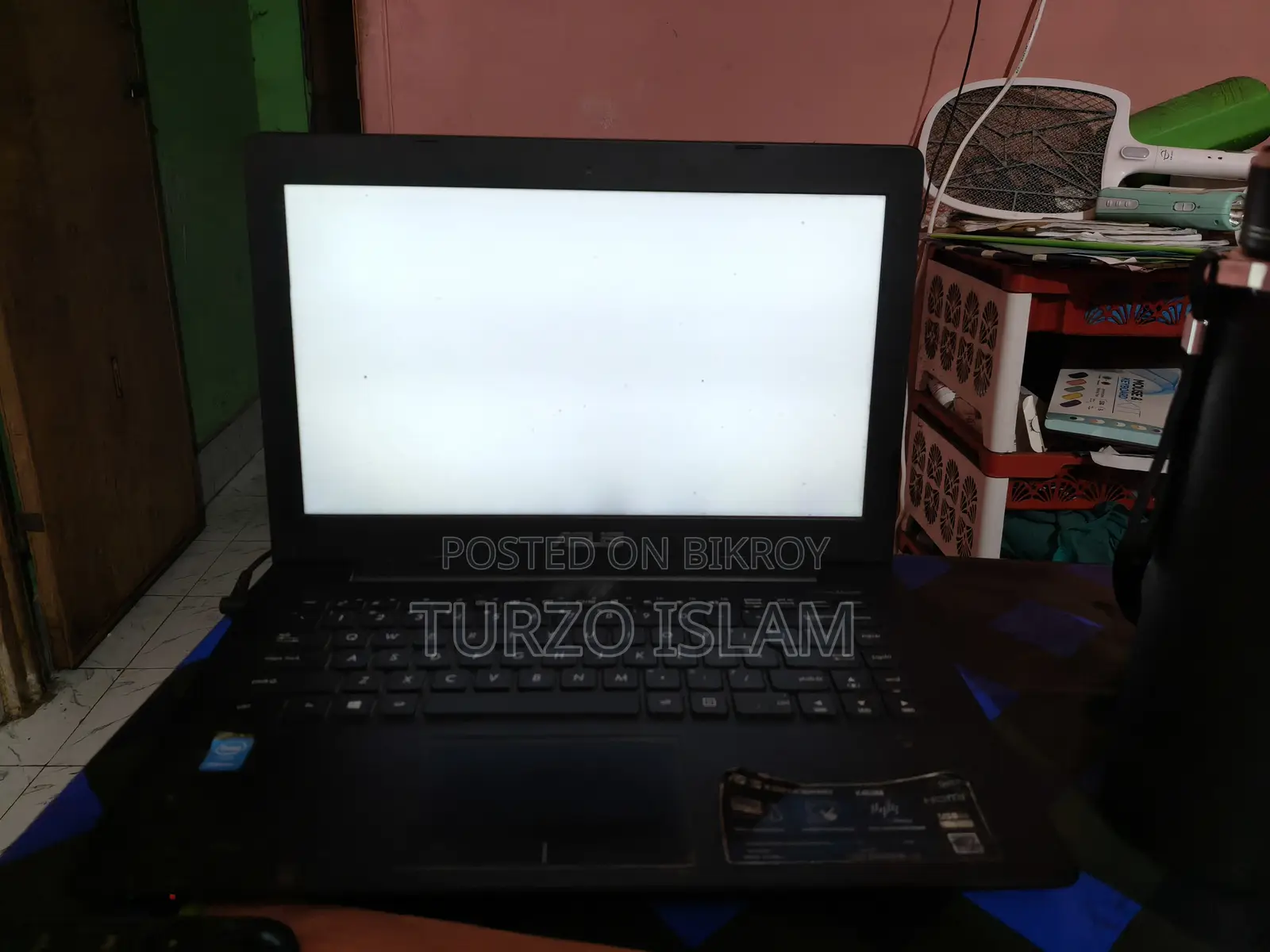 ল্যাপটপ আসুস N550JX 4GB ইন্টেল পেন্টিয়াম HDD 500GB