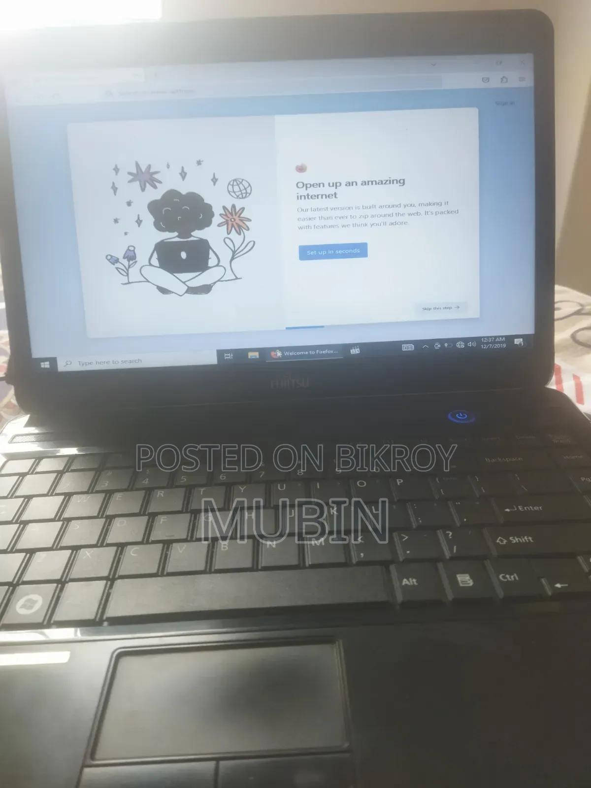 Laptop Fujitsu Lifebook A1120 4GB Intel Core i3 SSD 500GB