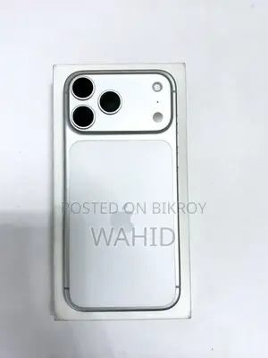 অ্যাপল আইফোন ১৭ প্রো ম্যাক্স ৫১২ জিবি সিলভার