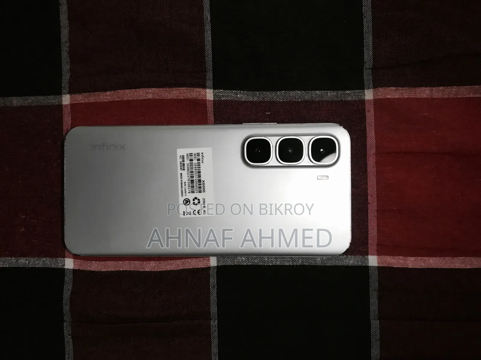 Infinix Hot 60 Pro+ 256 GB Silver