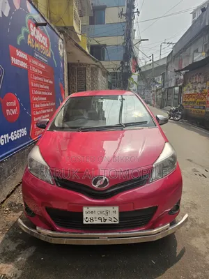 Toyota Vitz 1.3 Front Wheel Drive 5 Doors 2012 Pink