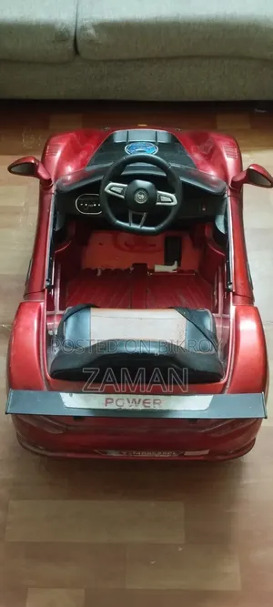 Ferrari Car Electric Ride on With Remote Control for Kids-Red
