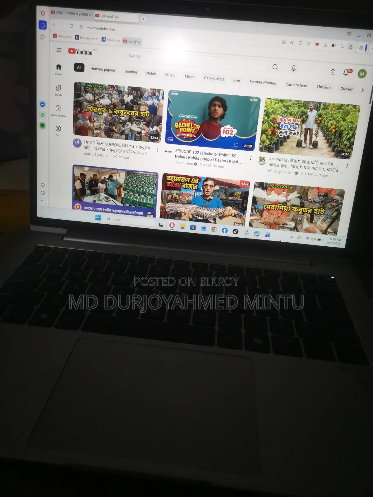 Laptop HP 15S 8GB Intel Core i5 SSD 512GB