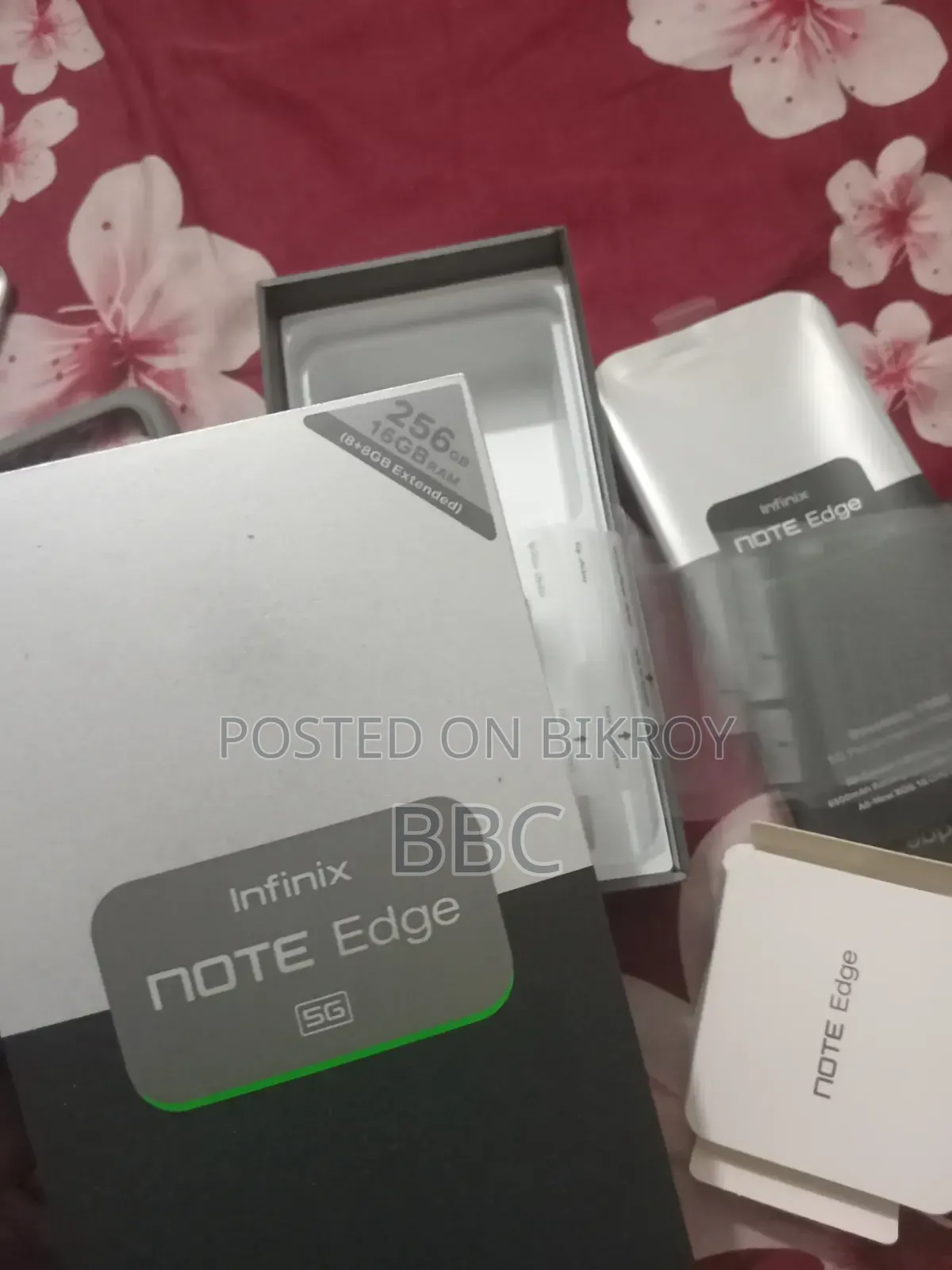 নতুন ইনফিনিক্স নোট এজ ২৫৬ জিবি সাদা