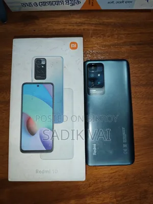 শাওমি রেডমি ১০ ১২৮ জিবি ব্ল্যাক