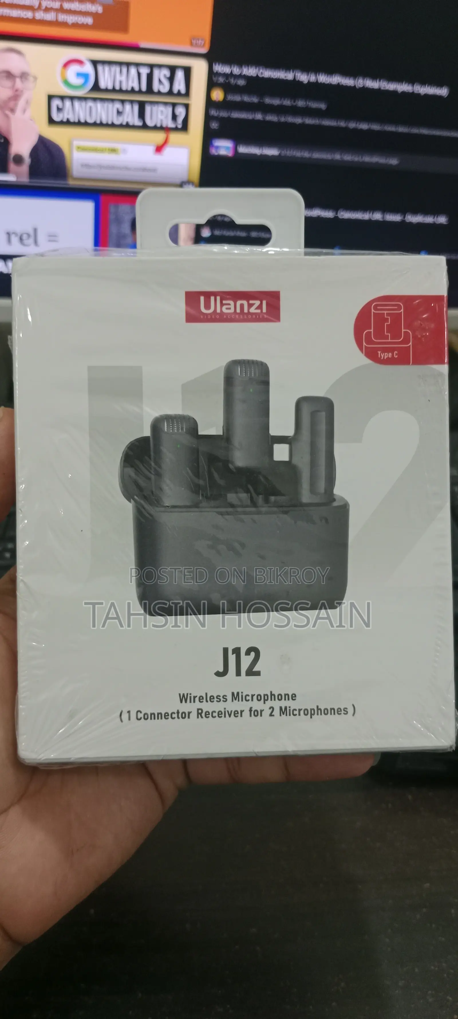 Wireless Microphone Ulanzi J12