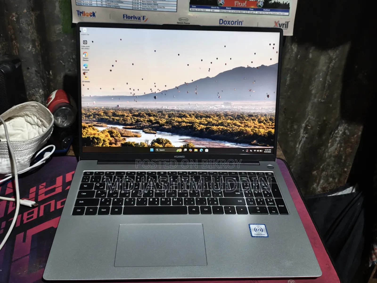 Laptop Huawei 16GB Intel Core i5 SSD 512GB