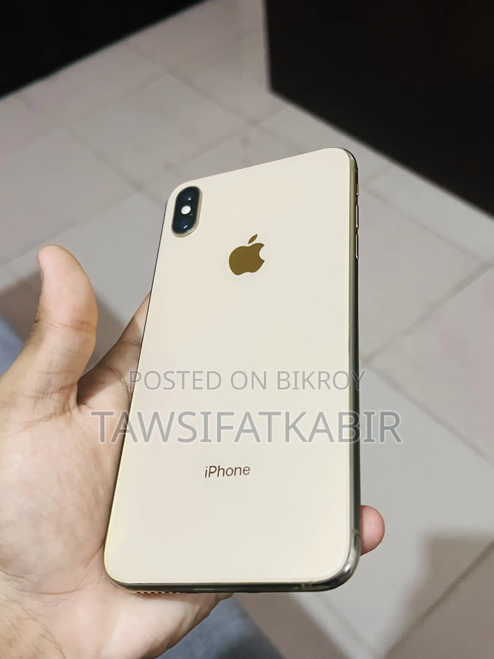 অ্যাপল আইফোন এক্সএস ম্যাক্স ৫১২ জিবি গোল্ড