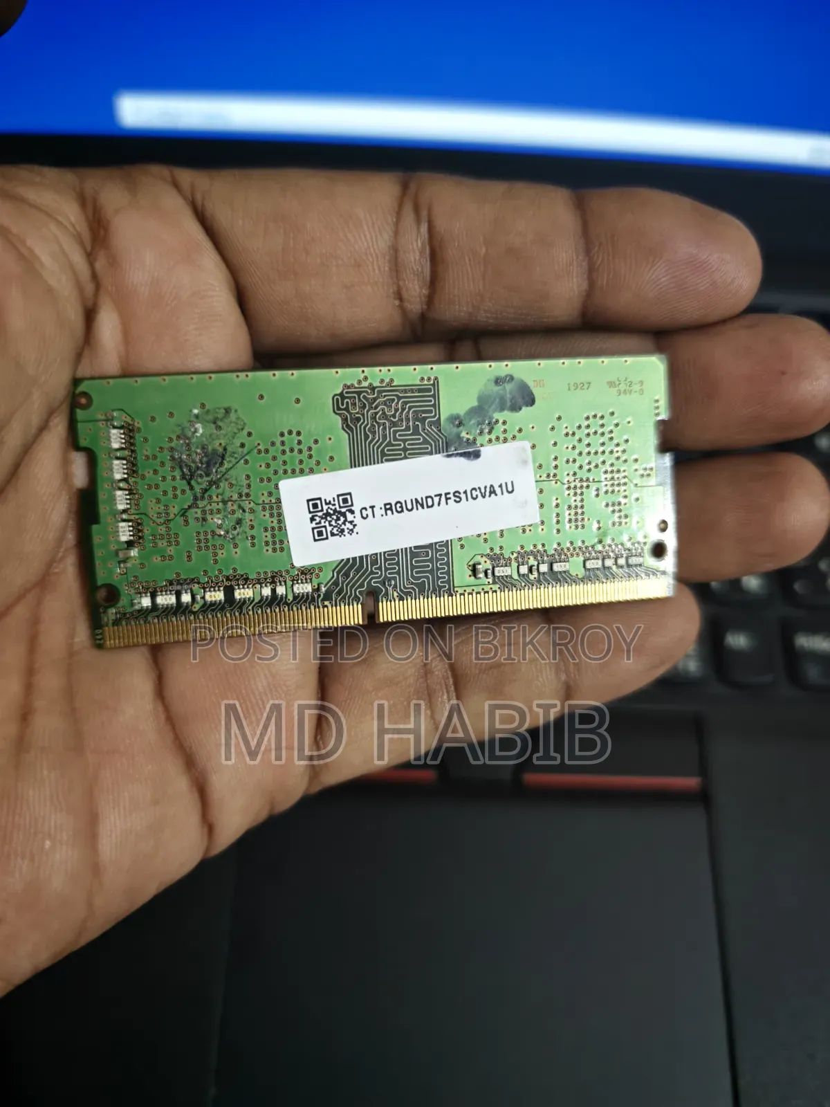 Samsung 4GB DDR4 2666MHz Laptop RAM