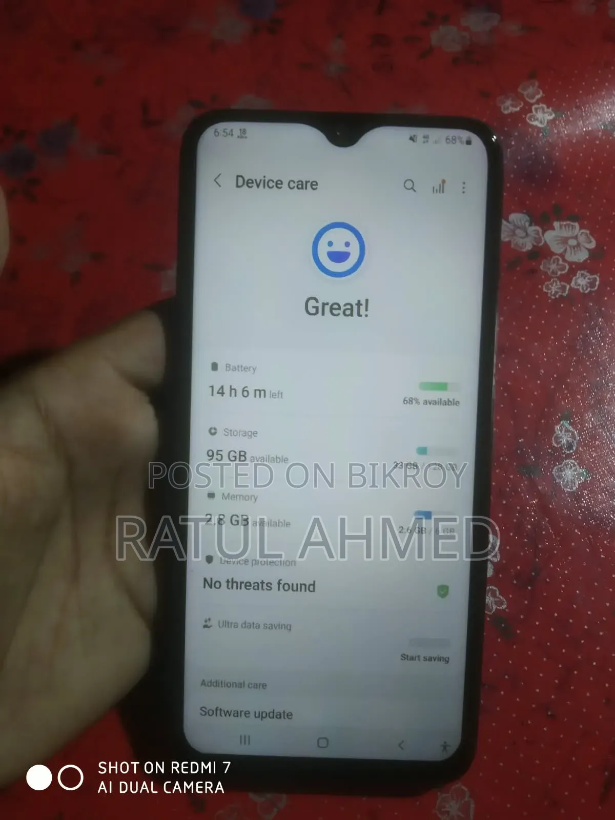 Samsung Galaxy M21 128 GB Blue