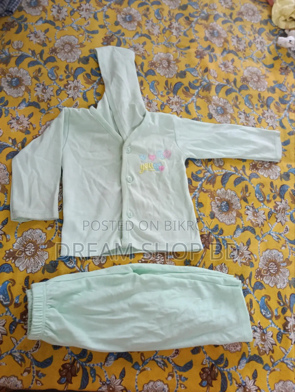 Newborn's (0-4 Months) Hoodie With Pants