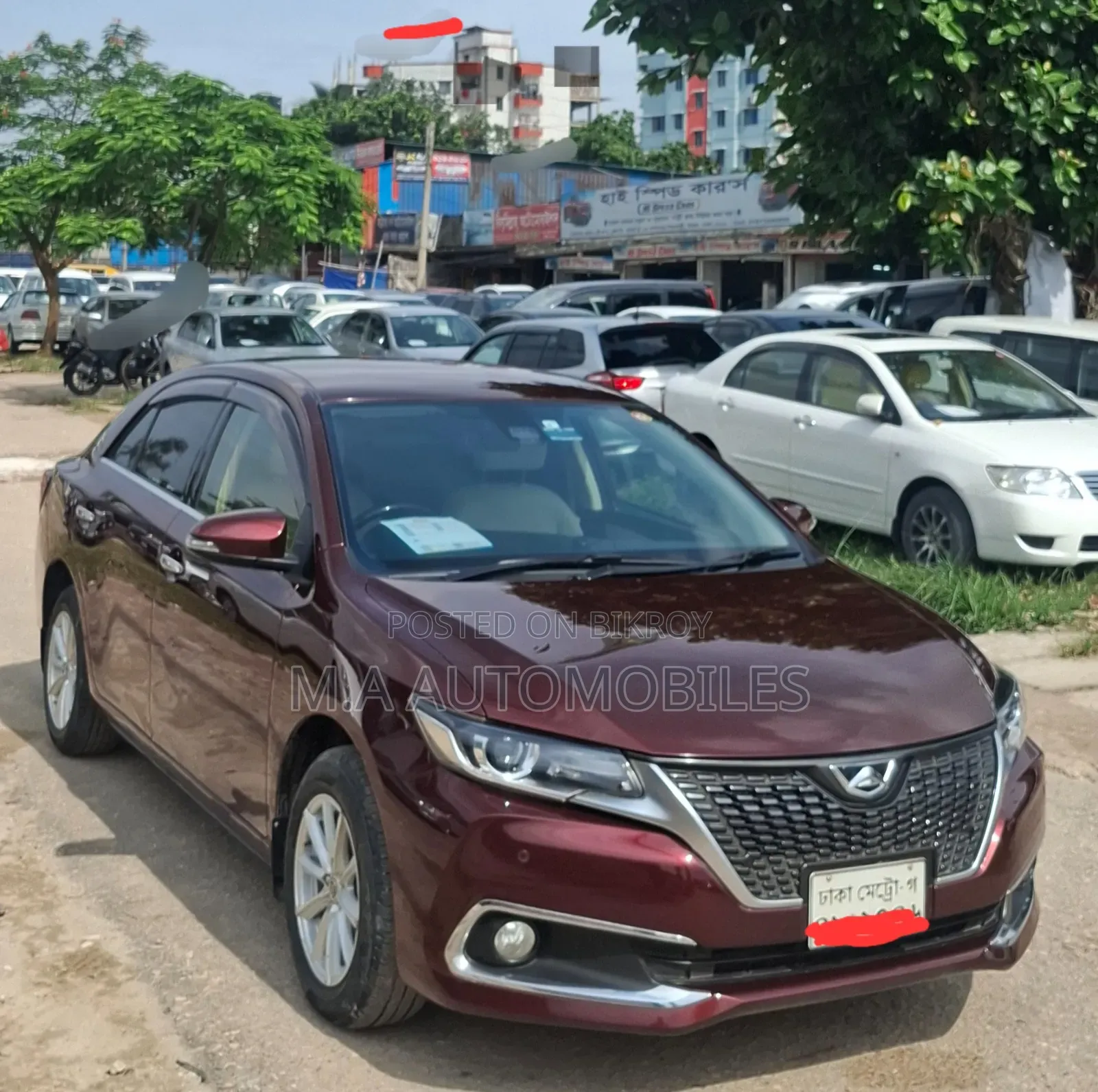 টয়োটা অ্যালিওন ২০১৭ রেড