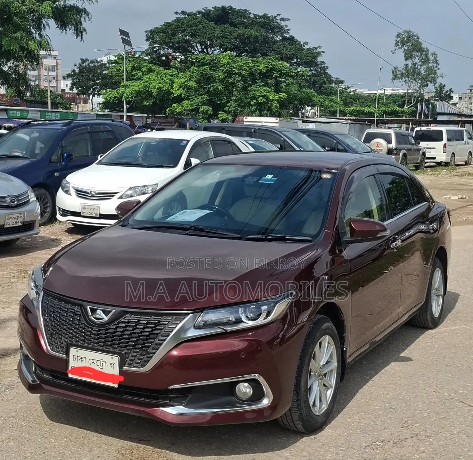 টয়োটা অ্যালিওন ২০১৭ রেড