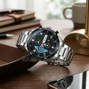 Original Curren 8402 Chronograph Men's Watch - Brand New