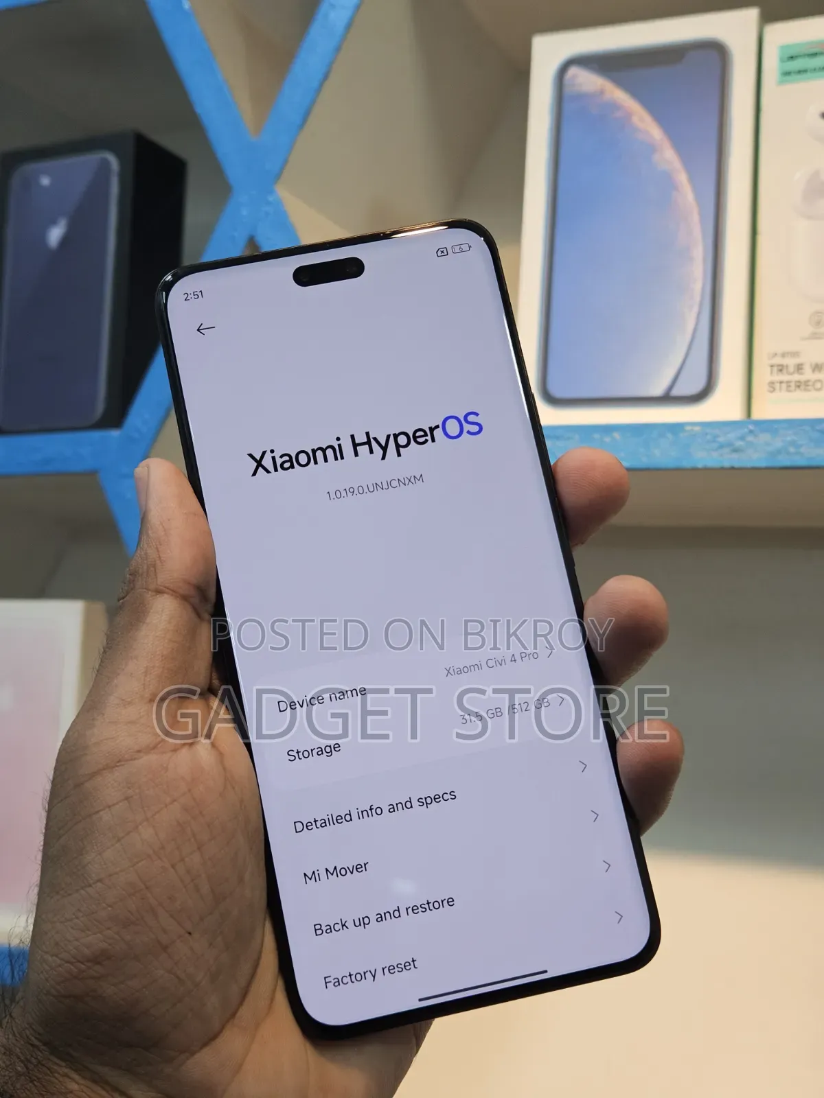 Xiaomi Civi 4 Pro 512 GB Black