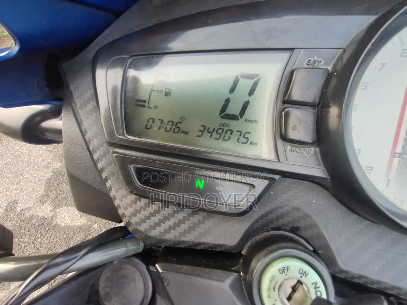TVS Apache RTR 160 2V 2021 Blue