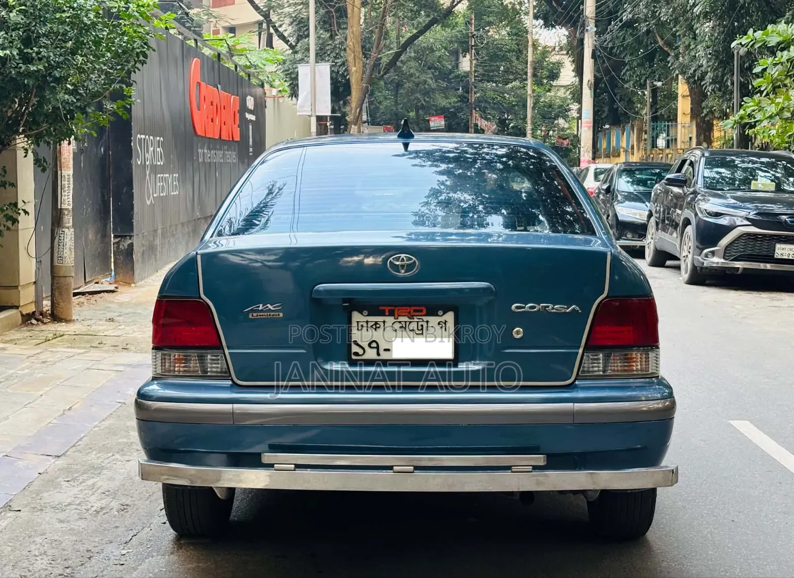Toyota Corsa 1999 Blue