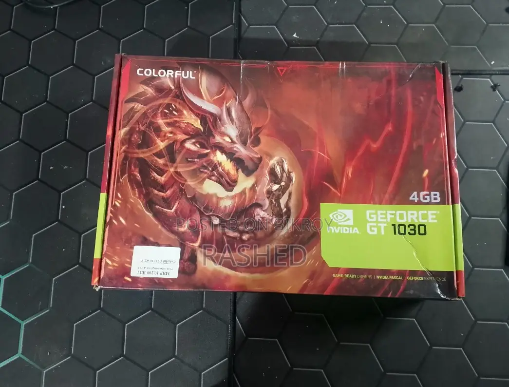 COLORFUL NVIDIA GeForce GT 1030 4GB – Super Fresh Condition With Box!