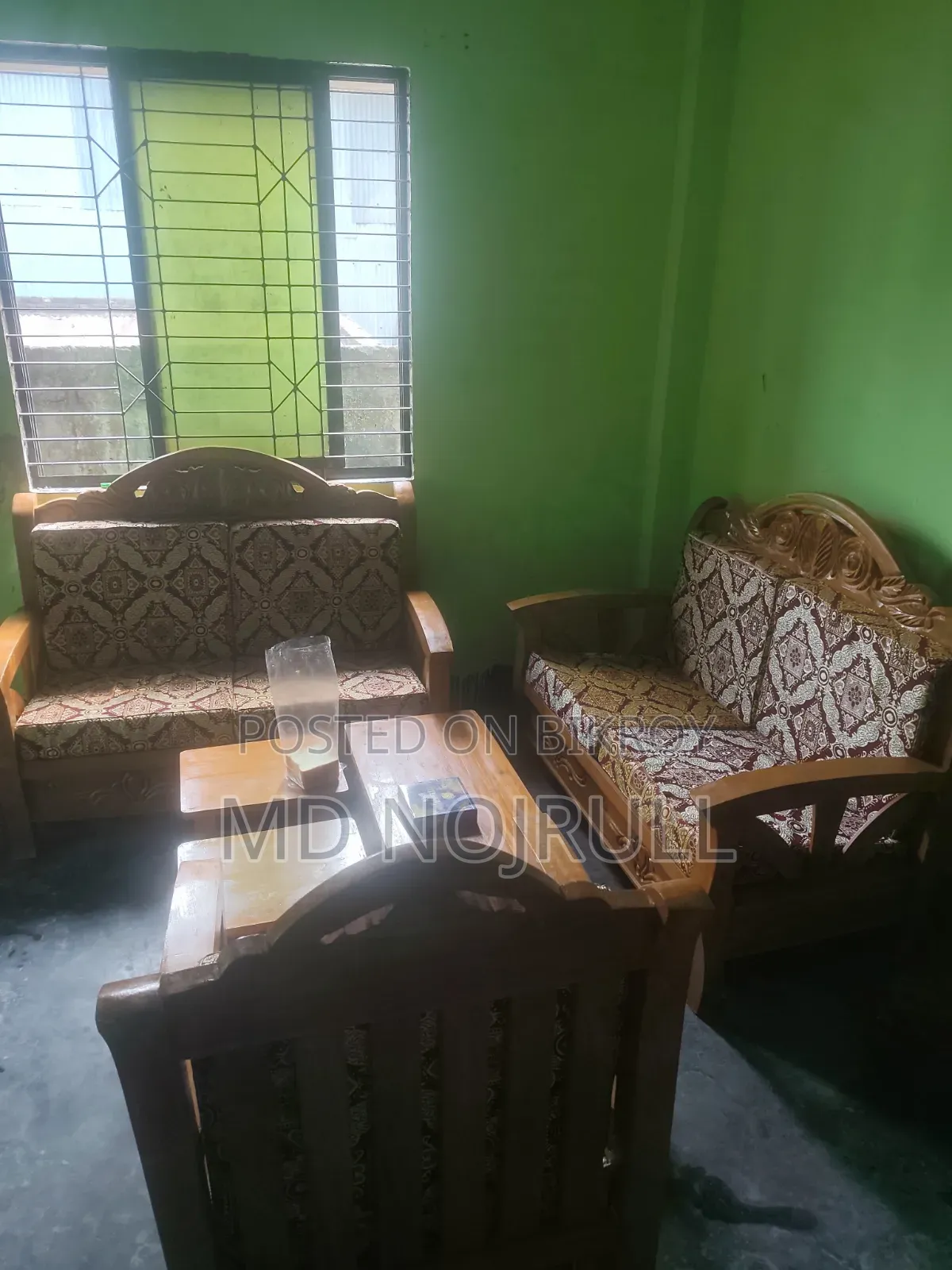 Sofa Set 2x2x1 Akashmani Wood