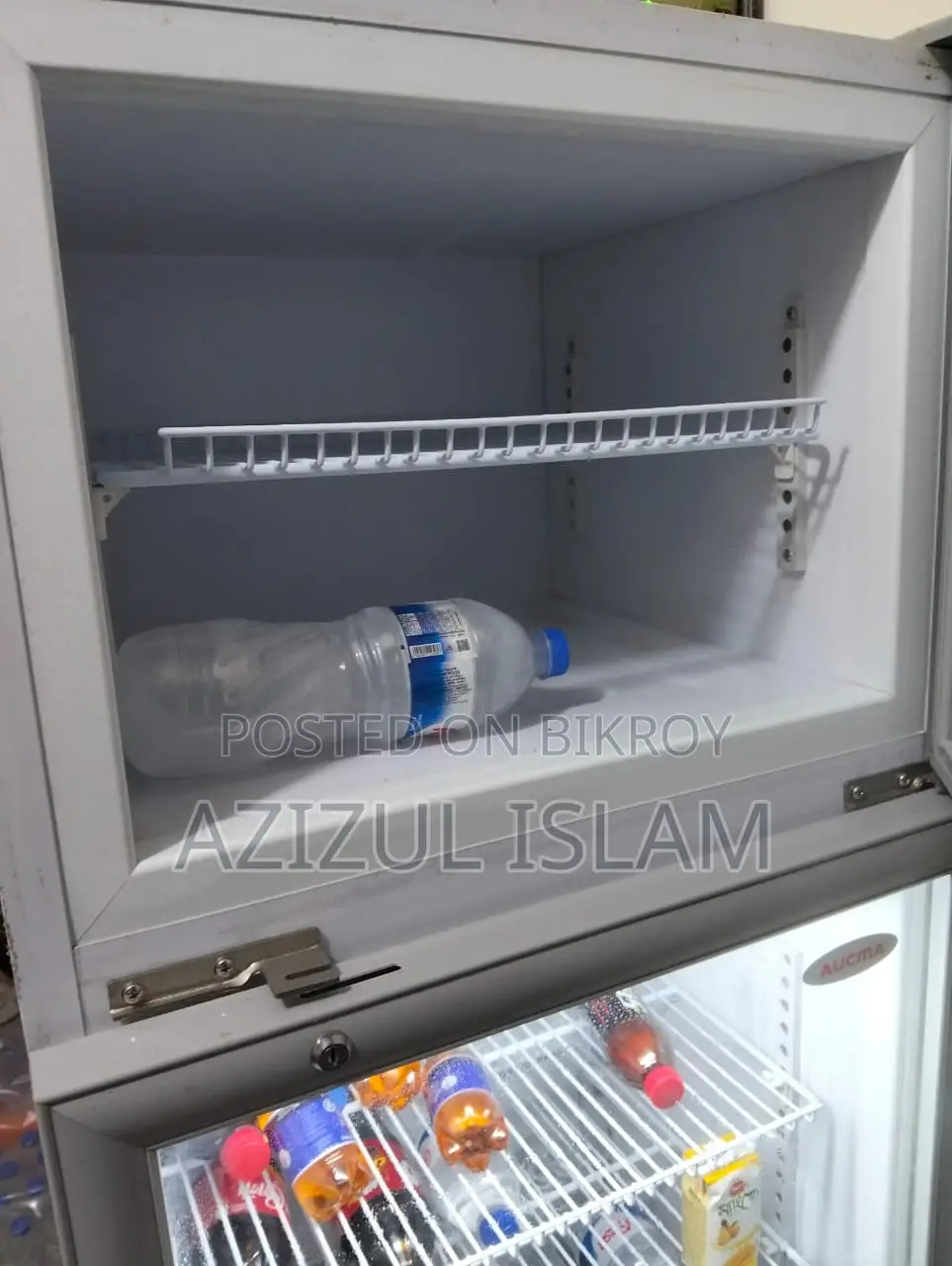 AUCMA Brand Upright Freezer With Stabilizer