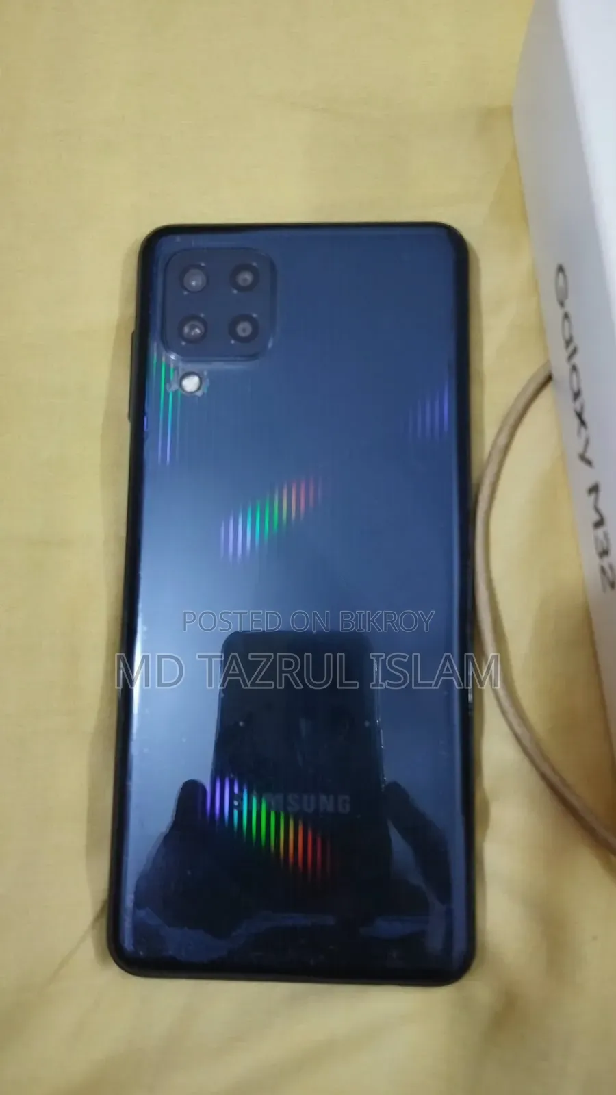 স্যামসাং গ্যালাক্সি এম৩২ ১২৮ জিবি কালো