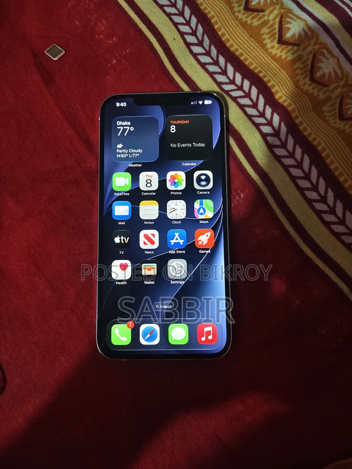 New Apple iPhone 12 Pro Max 256 GB White