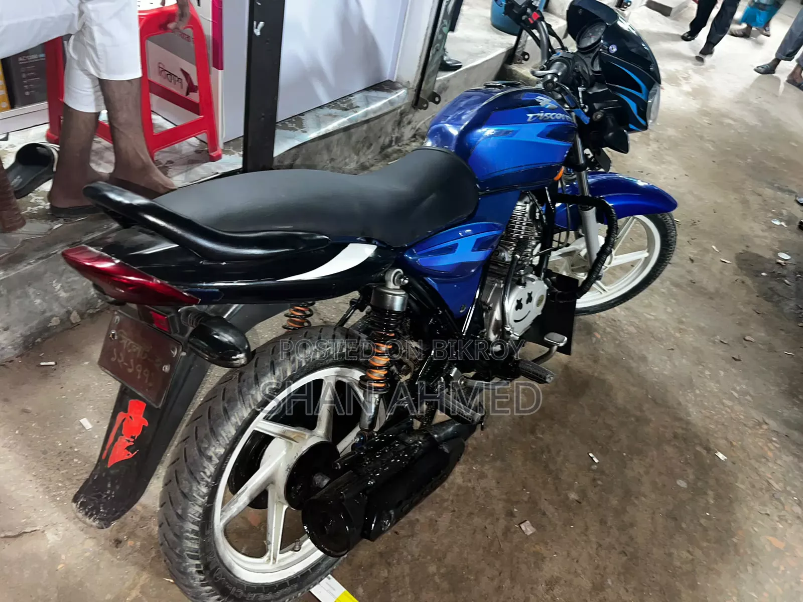 বাজাজ ডিসকভার ১৩৫ ২০০৭ ব্লু
