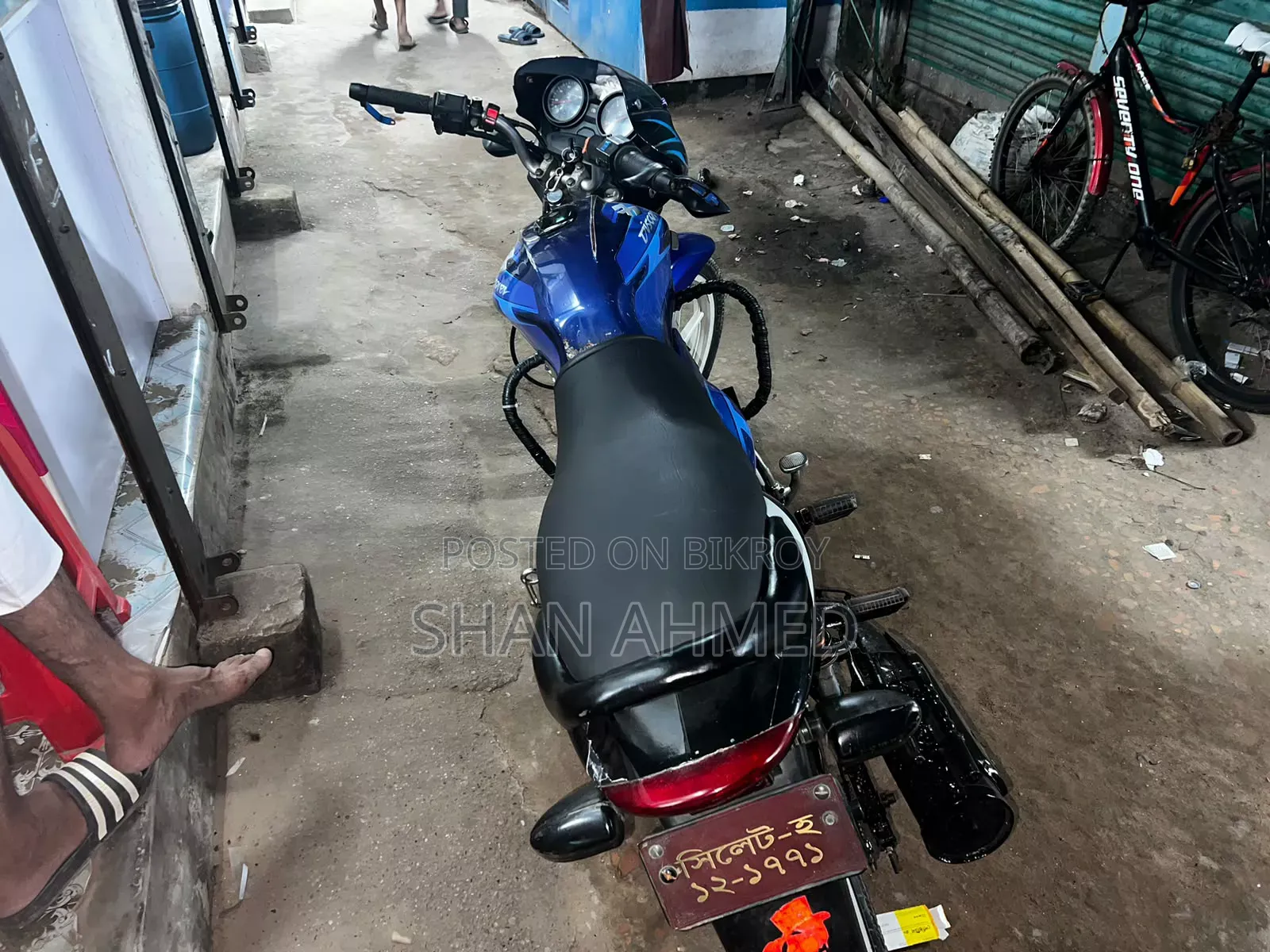 বাজাজ ডিসকভার ১৩৫ ২০০৭ ব্লু