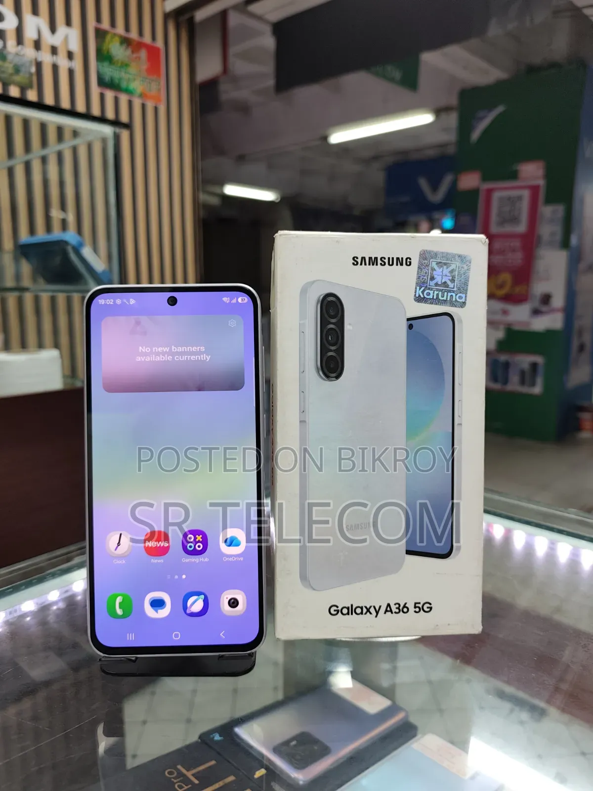 স্যামসাং গ্যালাক্সি এ৩৬ ১২৮ জিবি গ্রিন