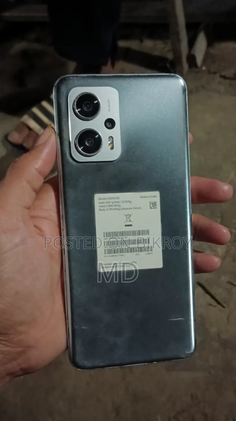 Xiaomi Redmi K50i 128 GB Silver