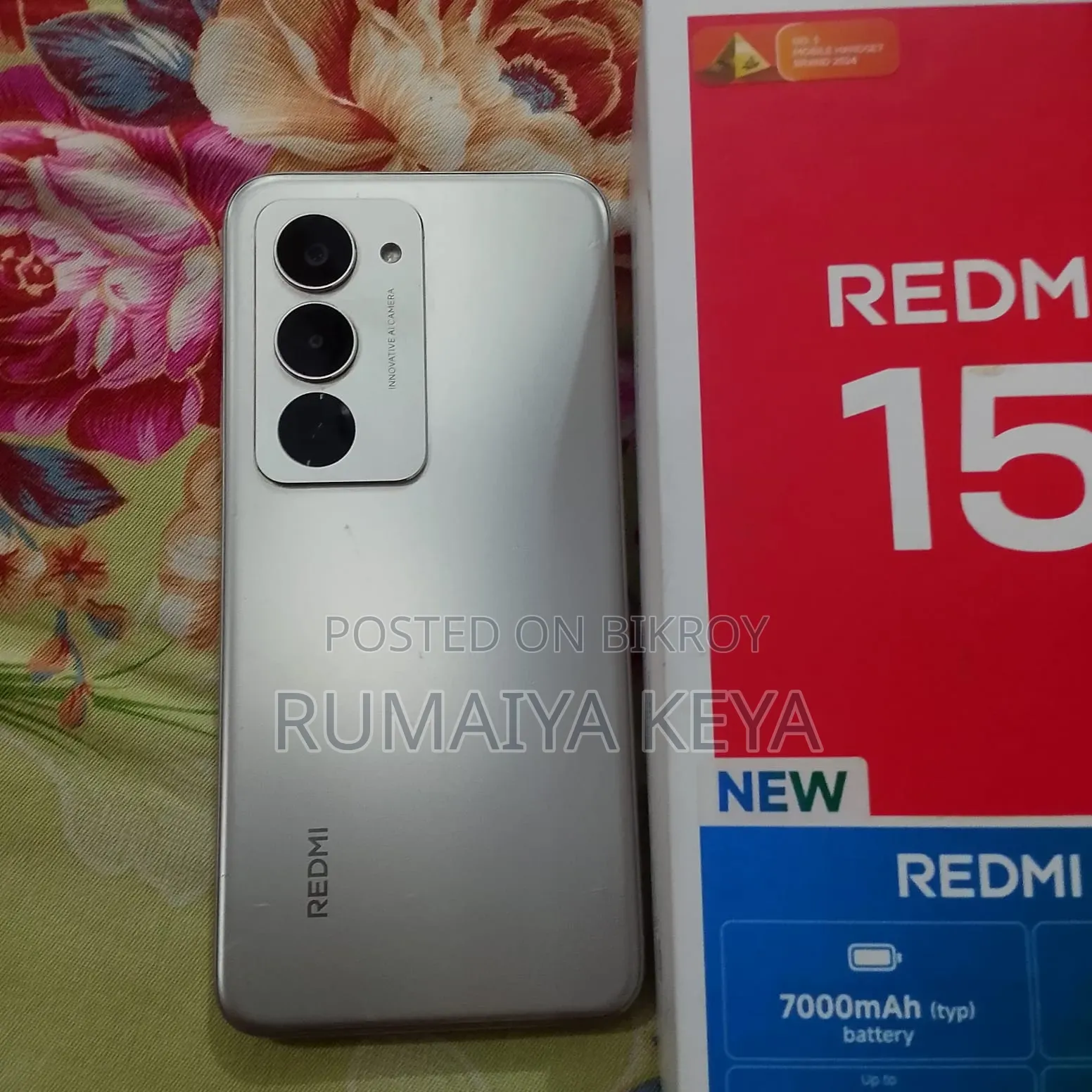 Xiaomi Redmi 15 5G 256 GB Gray