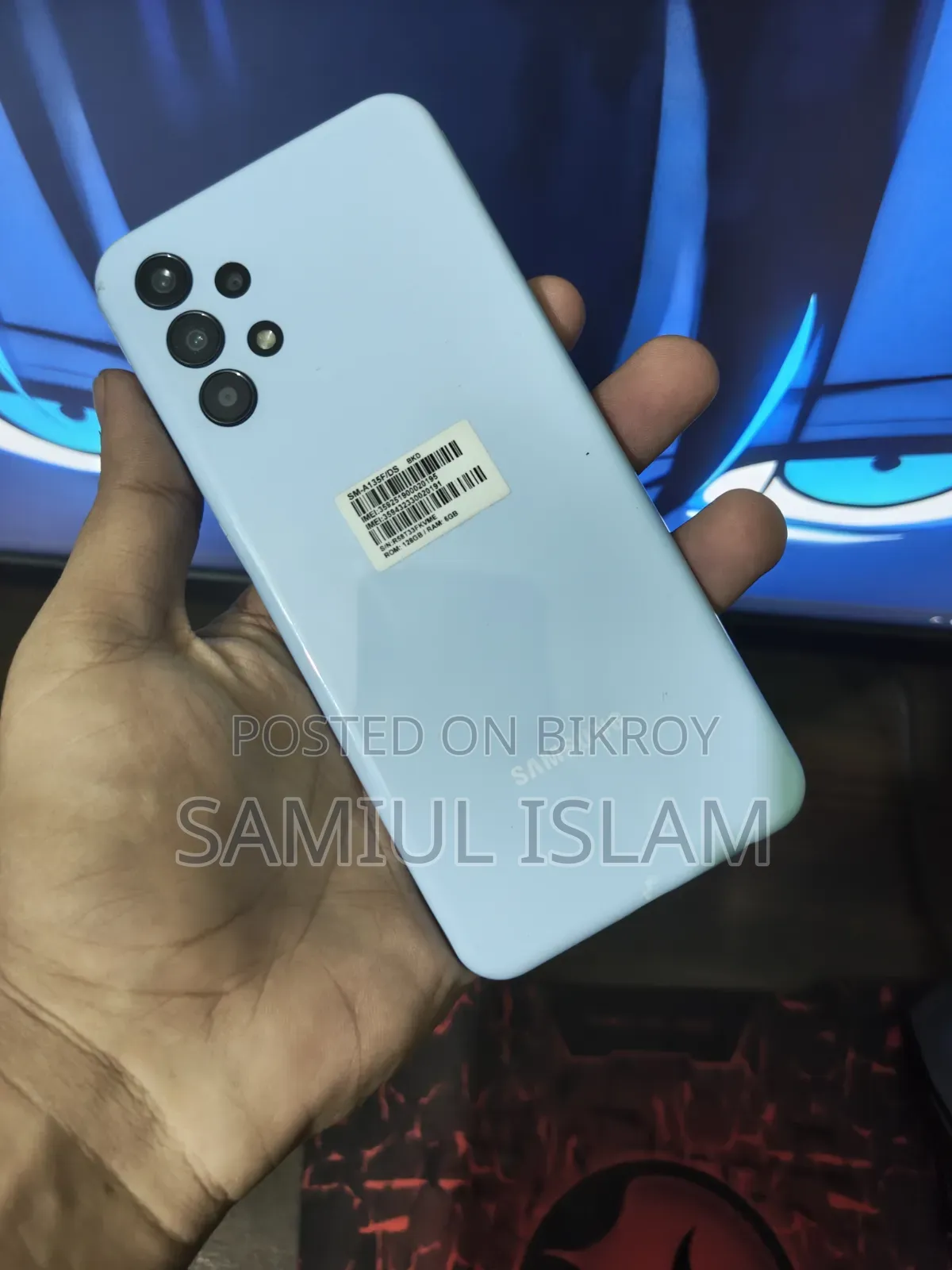 স্যামসাং গ্যালাক্সি এ১৩ ১২৮ জিবি পিংক