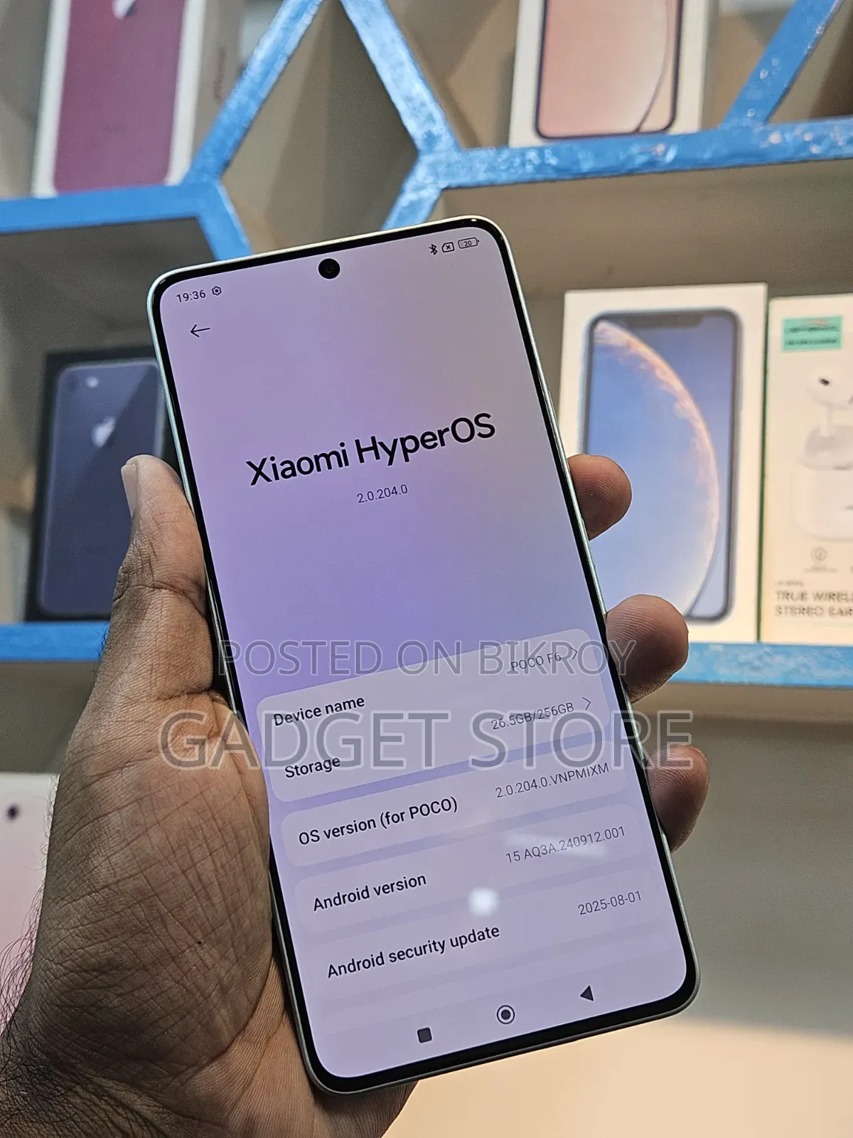 Xiaomi Poco F6 256 GB Blue