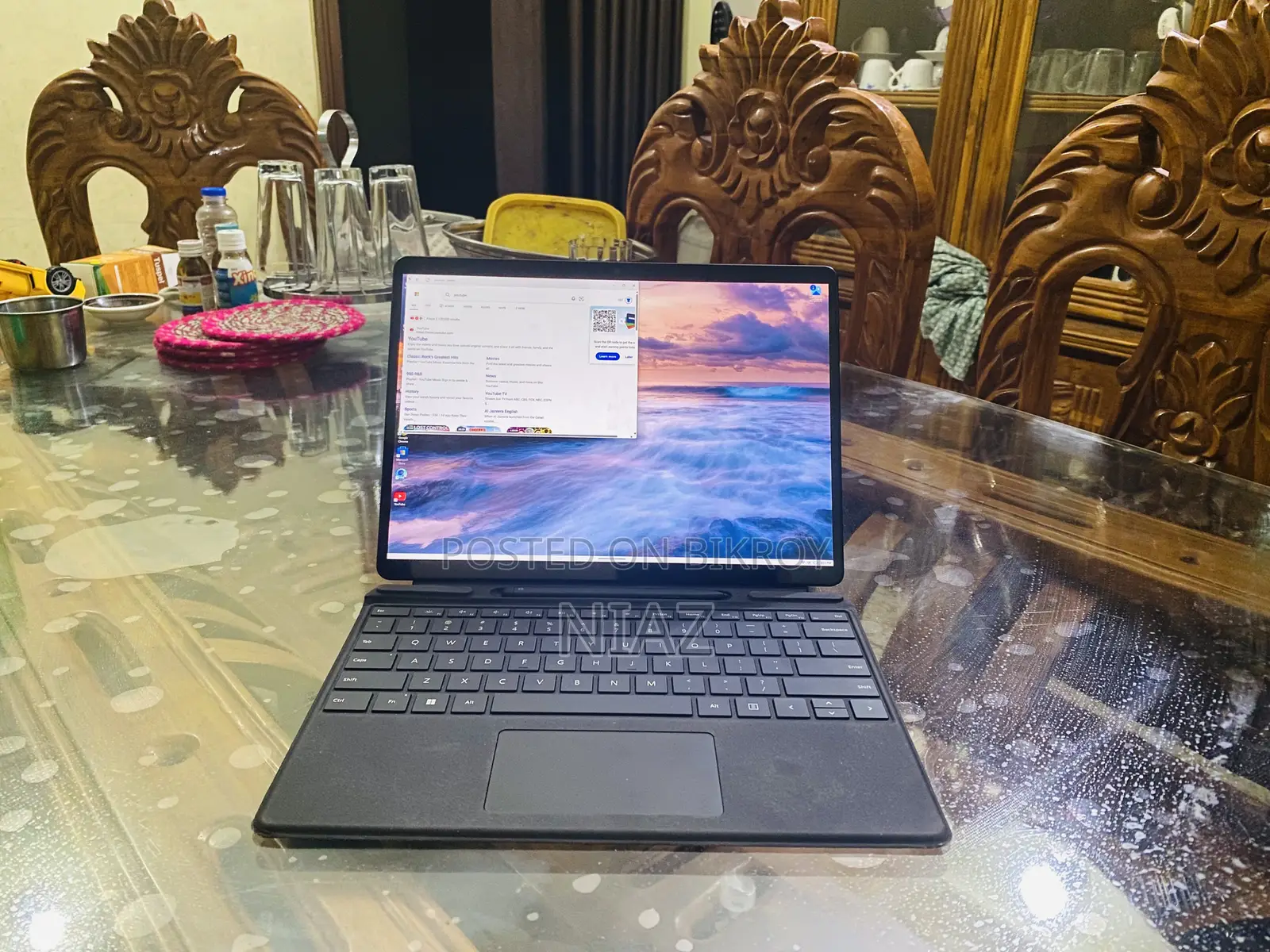 Laptop Microsoft Surface Pro X 8GB SSHD (Hybrid) 256GB